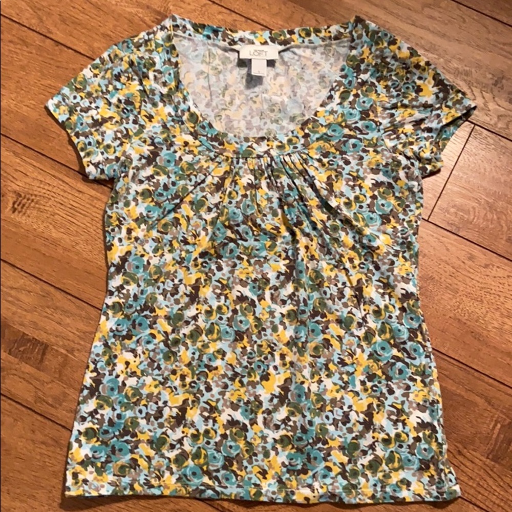 Loft Floral Tee Shirt